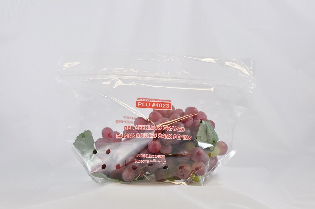 Featured image for “Red Laminated Pouch Kroger/Wegmans Print Grape Bag”
